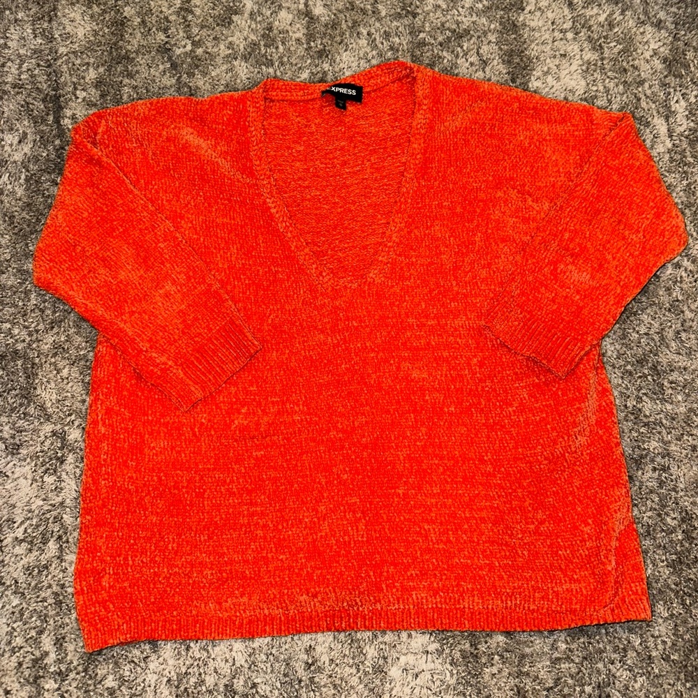 - Express V neck Sweater